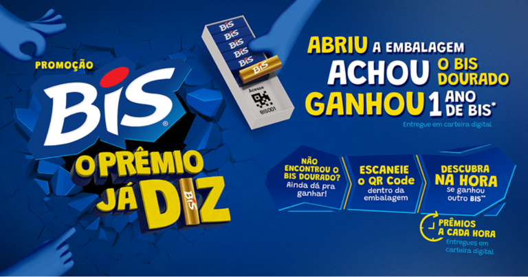 Em busca do BIS Dourado: você pode ganhar 1 ano de BIS grátis se achar ou uma outra caixa na hora