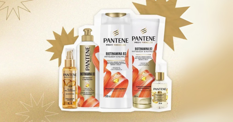 Pantene lança campanha e distribui kits gratuitos de produtos para consumidores por tempo limitado