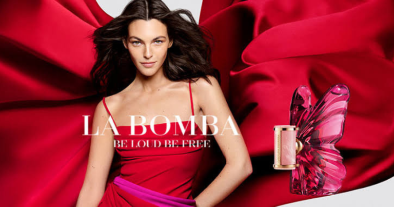 Carolina Herrera apresenta o novo La Bomba Eau de Parfum com distribuição de amostras grátis do lançamento
