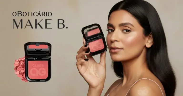 EXCLUSIVO: O Boticário distribuirá um Mini Blush em Pó Mate Berry Make B. como brinde grátis