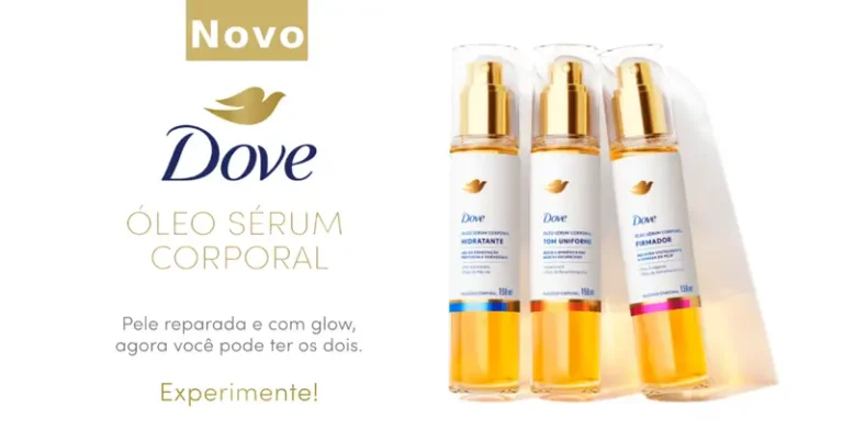 Nova campanha da Dove seleciona consumidores para testar grátis o novo Óleo Sérum Corporal