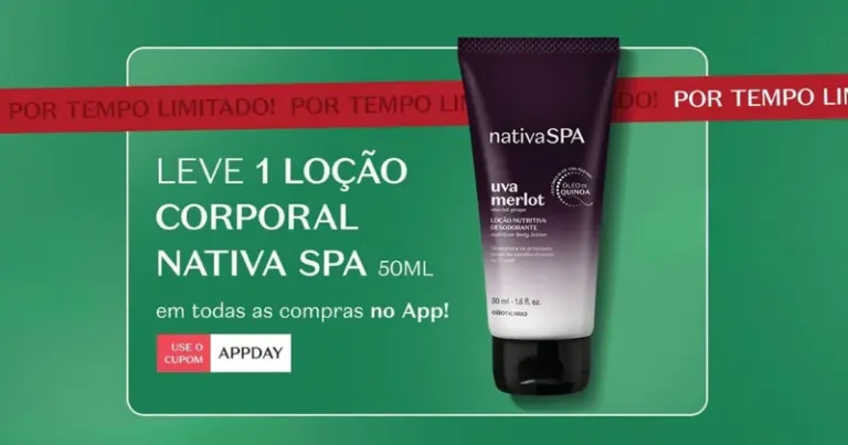 APP DAY: O Boticário oferece mimo especial em qualquer compra no aplicativo por tempo limitado