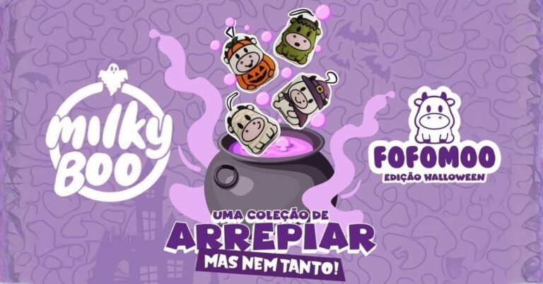 Milky Moo lança edição especial de Halloween com copos surpresa e brindes temáticos colecionáveis