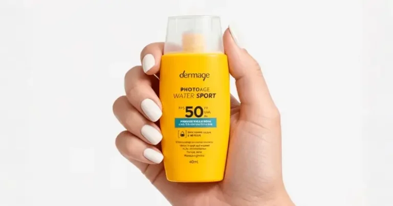 Dermage distribui amostras grátis do novo protetor solar facial Photoage Water Sport FPS 50 em lojas físicas