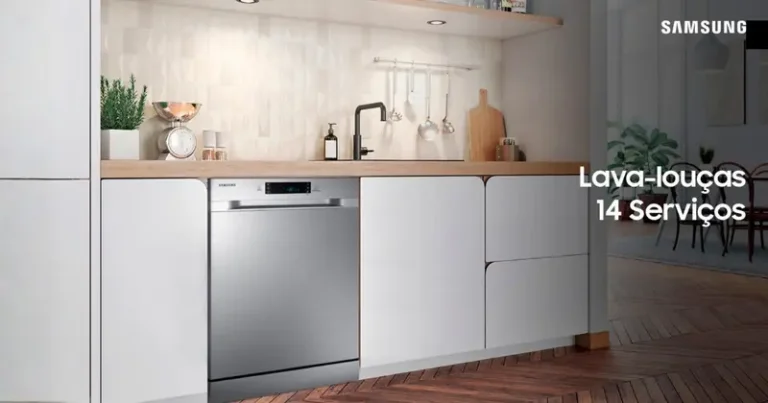 Nova campanha oferece cupom especial de 40% de desconto para a compra da sua nova lava-louças Samsung