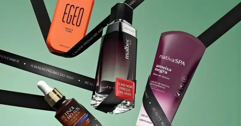 O Boticário inicia ofertas do Beauty November e promete descontos de até 70% em mais de 500 produtos