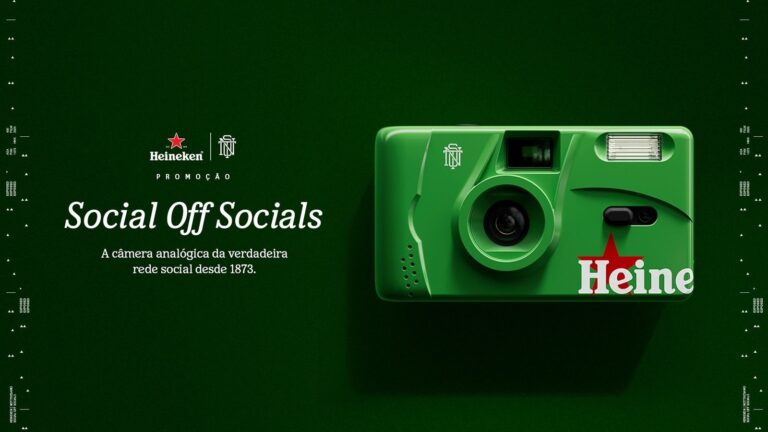 Heineken premia participantes com kits de câmeras analógicas em nova promoção que incentiva vida offline