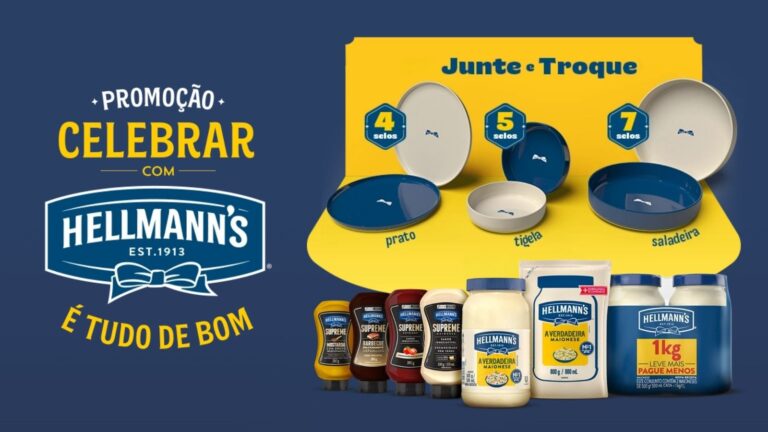 Hellmann’s lança promoção de fim de ano e oferece brindes exclusivos para os consumidores sem sorteio