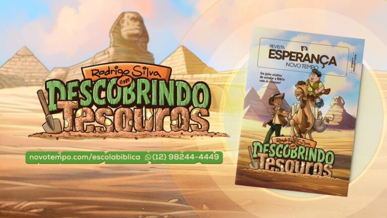 Descubra como receber a nova revista em quadrinhos gratuita “Descobrindo Tesouros” voltada ao público infantil