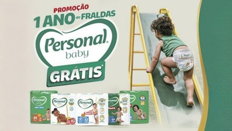 Personal Baby lança promoção que premiará consumidores com 1 ano de fraldas Premium grátis