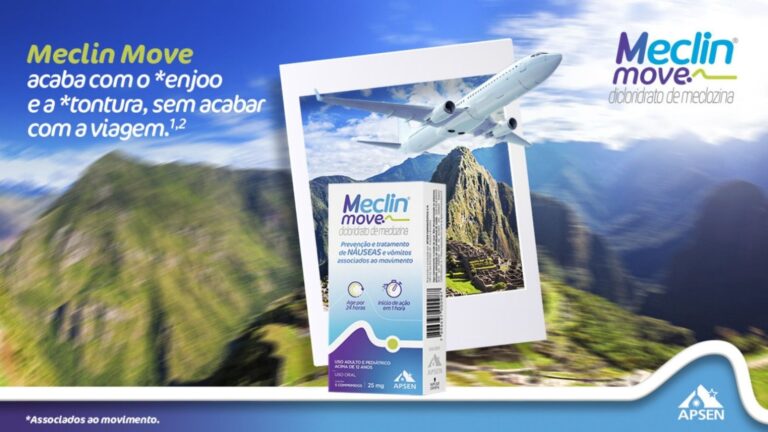 Apsen libera resgate gratuito do Meclin Move nas farmácias da rede Raia e Drogasil para sua viagem