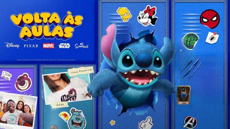 Promoção de volta às aulas da Disney Brasil oferece notebooks na compra de produtos de papelaria licenciados