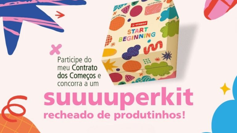 Participe da promoção de volta às aulas da STABILO nas redes sociais e concorra a superkits de produtos