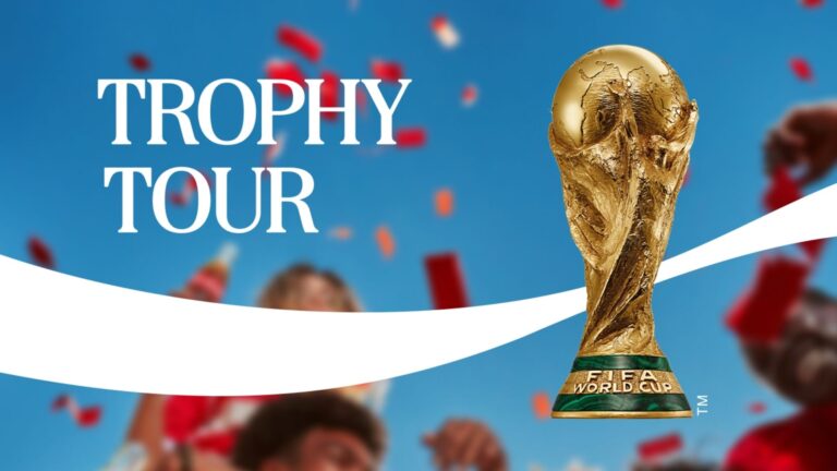 Coca-Cola lança promoção que distribui ingressos gratuitos para visitação da Taça da Copa do Mundo em tour no Brasil