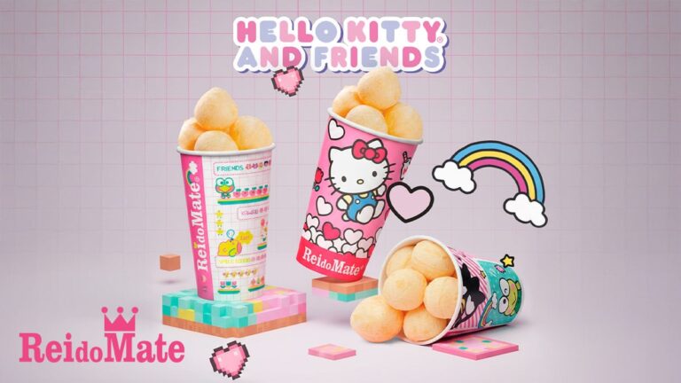 Rei do Mate lança nova coleção de SuperCopões de Hello Kitty and Friends com modelos exclusivos