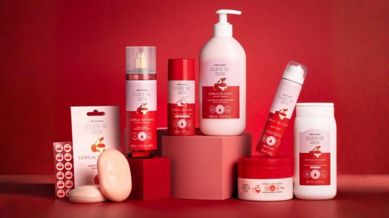O Boticário lança campanha em duas etapas para distribuir brinde exclusivo da nova linha Cuide-se Bem Cereja de Fases
