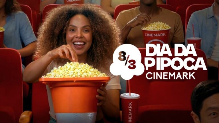 Cinemark anuncia 2ª edição do Dia do Pipoca e vai encher qualquer balde com até 10L de pipoca por apenas R$ 19