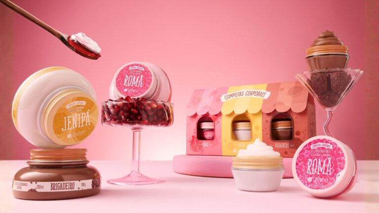 L’Occitane au Brésil transforma suas Compotas Corporais em experiência sensorial com pop-up imersiva e ação com brindes