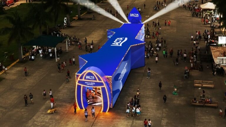 Lacta quebra recorde mundial com maior parreira de ovos de Páscoa do mundo em ativação gratuita com brindes e cupons