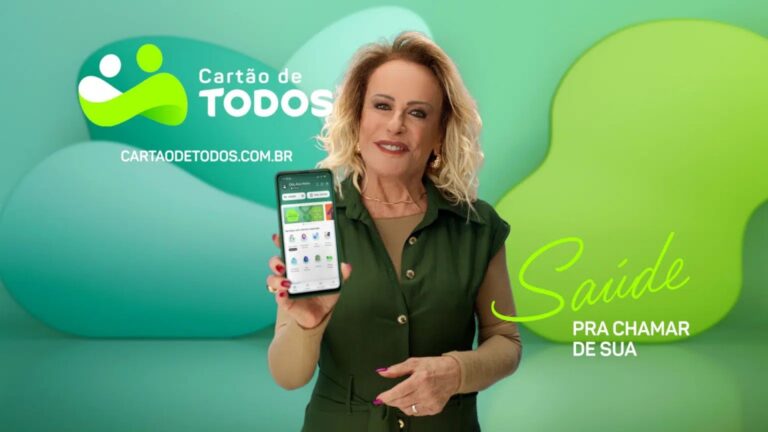 Ana Maria Braga estrela campanha do Cartão de TODOS que sorteia Pix e amplia acesso à saúde no Brasil