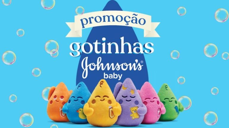 Johnson’s Baby lança promoção nacional que distribui milhares de Gotinhas de pelúcia surpresa para colecionar