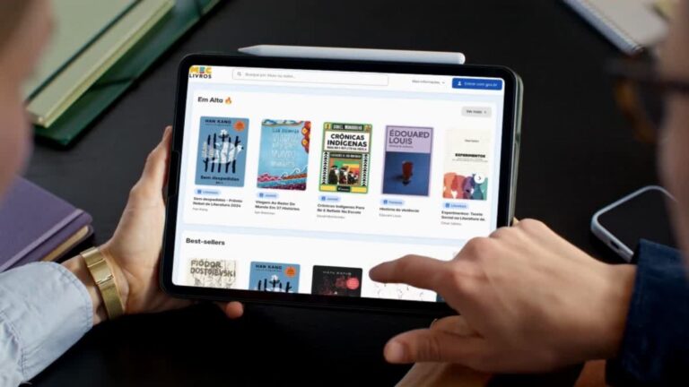 Ministério da Educação lança o MEC Livros, biblioteca digital gratuita com milhares de obras literárias, e amplia o acesso à leitura