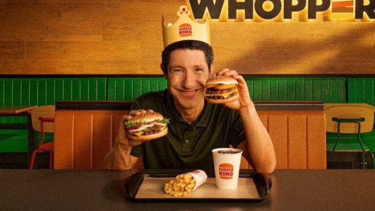 King em Dobro: Burger King aposta em 2 sanduíches por R$ 20 e traz Fabiano Augusto de volta em campanha nostálgica