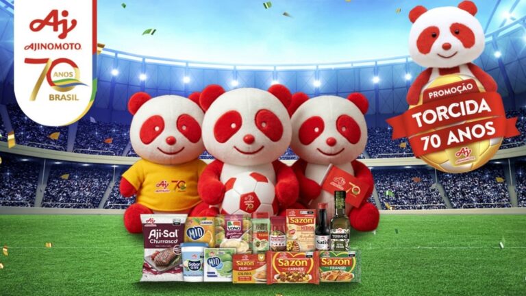 Ajinomoto lança promoção nacional com resgate de pelúcias colecionáveis do AjiPanda sem sorteio e prêmio milionário