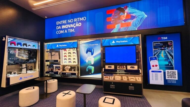 Em parceria com a PlayStation, TIM promove ativação gamer com experiências e brindes exclusivos em São Paulo