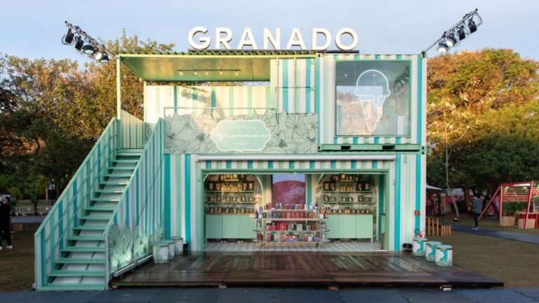 Granado leva pop-up inspirada em fragrâncias com experiência de sorveteria e perfumaria ao Taste São Paulo Festival