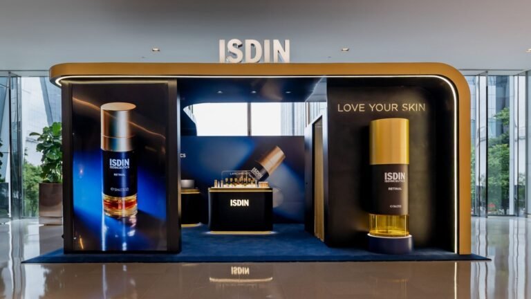 ISDIN inaugura pop-up com experiências imersivas, análise facial gratuita e lançamento do novo Isdinceutics Retinal