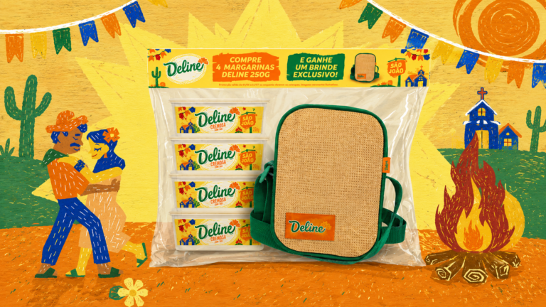 Deline lança promoção especial de São João e presenteia consumidores do Norte e Nordeste com shoulder bag exclusiva