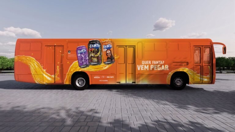 Fanta e Xbox criam ônibus itinerante e levam experiência gamer para universidades com brindes, desafios e degustação