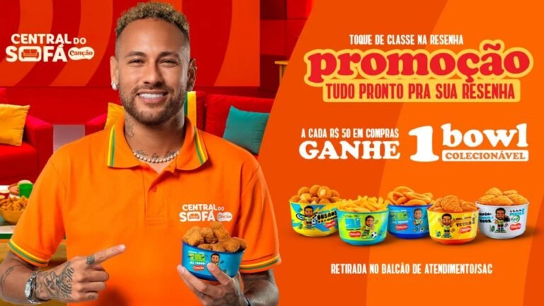 Canção distribui bowls colecionáveis de Neymar Jr. e transforma a resenha em casa em uma experiência divertida