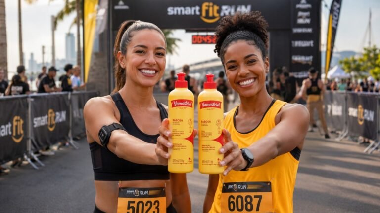 Yamasterol marca presença na primeira Smart Fit Run no Rio de Janeiro com experiência de autocuidado e brindes