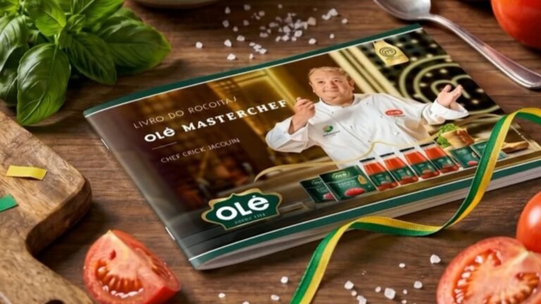 Olé Alimentos dará livro exclusivo de receitas do chef Erick Jacquin para torcedores que acertarem placar do próximo jogo do Brasil