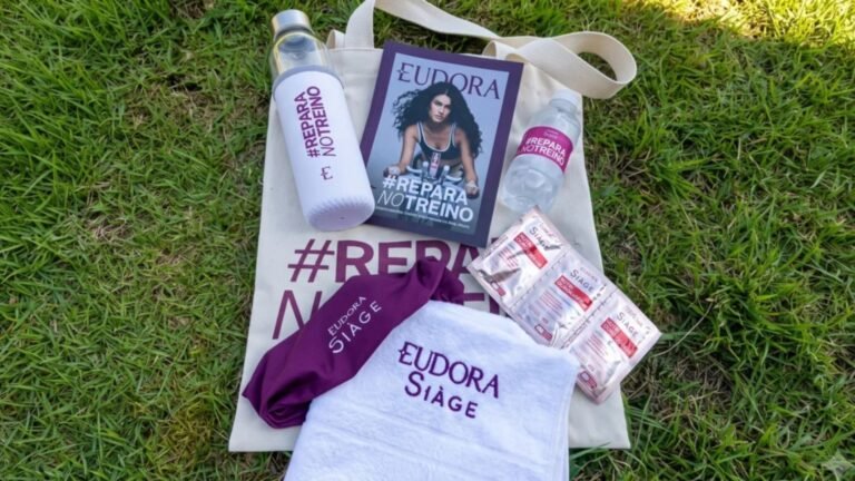 Eudora promove experiência fitness no Parque Villa-Lobos com distribuição gratuita de kits com itens da linha Siàge