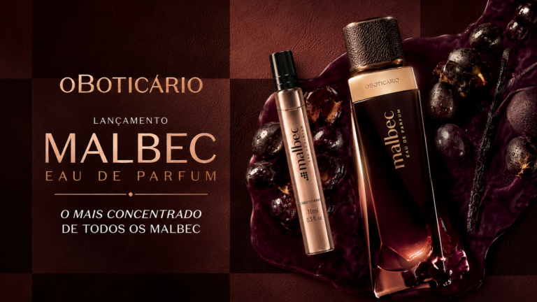 O Boticário prepara um brinde especial de Dia dos Pais com o novo Malbec Eau de Parfum, versão mais potente da linha