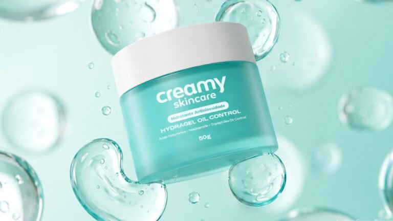 Creamy cria experiência de skincare com brindes gratuitos para apresentar o novo Hydragel Oil Control em shoppings