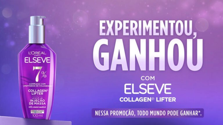 L’Oréal Paris lança promoção “Experimentou, Ganhou Elseve” com dupla vantagem: ganhe um novo produto ou receba cashback
