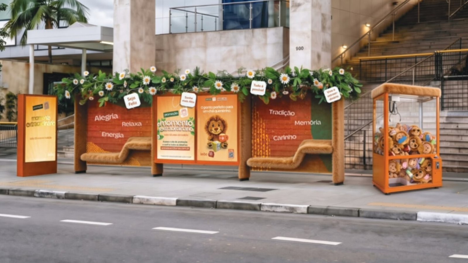 Leão promove ativação na Av. Paulista com máquina de garra, brindes e chance de conquistar pelúcias exclusivas da marca Leão promove ativação na Av. Paulista com máquina de garra, brindes e chance de conquistar pelúcias exclusivas da marca