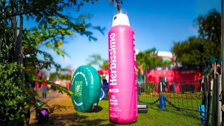 Herbíssimo leva Aerossol Zero Alumínio para a Arena Brasileira com experiência interativa e distribuição de produtos grátis