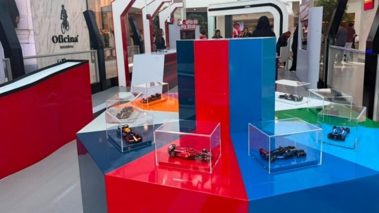 BH Shopping recebe experiência gratuita de LEGO Fórmula 1 com oficinas, desafios, pista de testes e exposição temática exclusiva