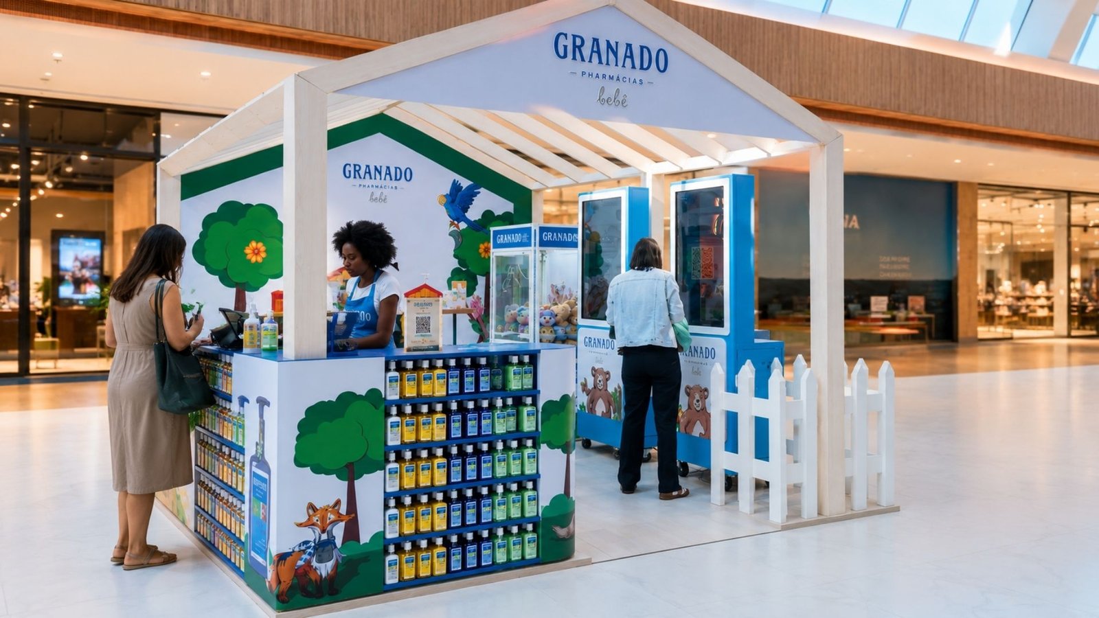 Granado Bebê promove experiência interativa para a família com máquina de pelúcias e personalização de embalagens Granado Bebê promove experiência interativa para a família com máquina de pelúcias e personalização de embalagens