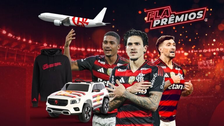 Flamengo inicia nova etapa do Fla Prêmios e Roleta Premiada com brindes instantâneos em dias de jogos e viagem ao Maracanã