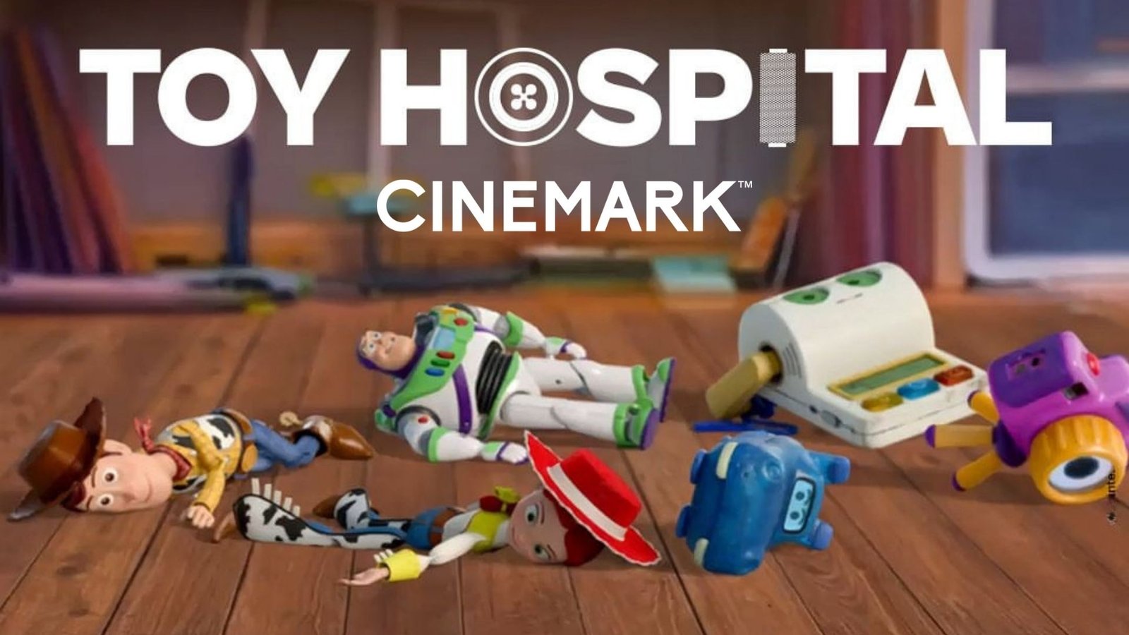 Cinemark cria Toy Hospital para restaurar brinquedos infantis durante as férias escolares em ação especial de Toy Story 5 Cinemark cria Toy Hospital para restaurar brinquedos infantis durante as férias escolares em ação especial de Toy Story 5