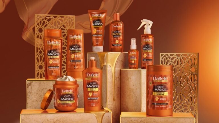 DaBelle busca criadoras de conteúdo para receber um kit de produtos da linha Óleo Mágico e viver um ritual de banho premium