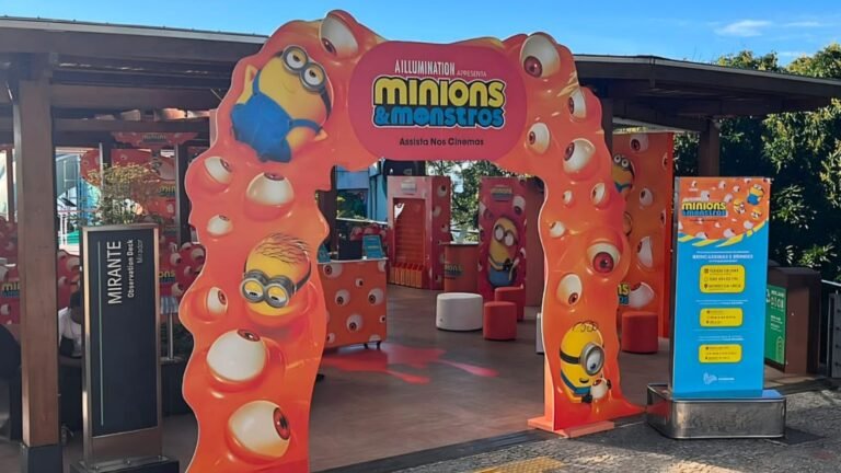 Minions & Monstros transforma Parque Bondinho em cenário de aventura com oficinas, desafios e ingresso para o filme nas férias