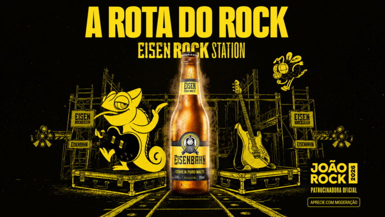 Rota do Rock da Eisenbahn leva experiências exclusivas a bares parceiros, brindes e promoção com ingressos para o João Rock