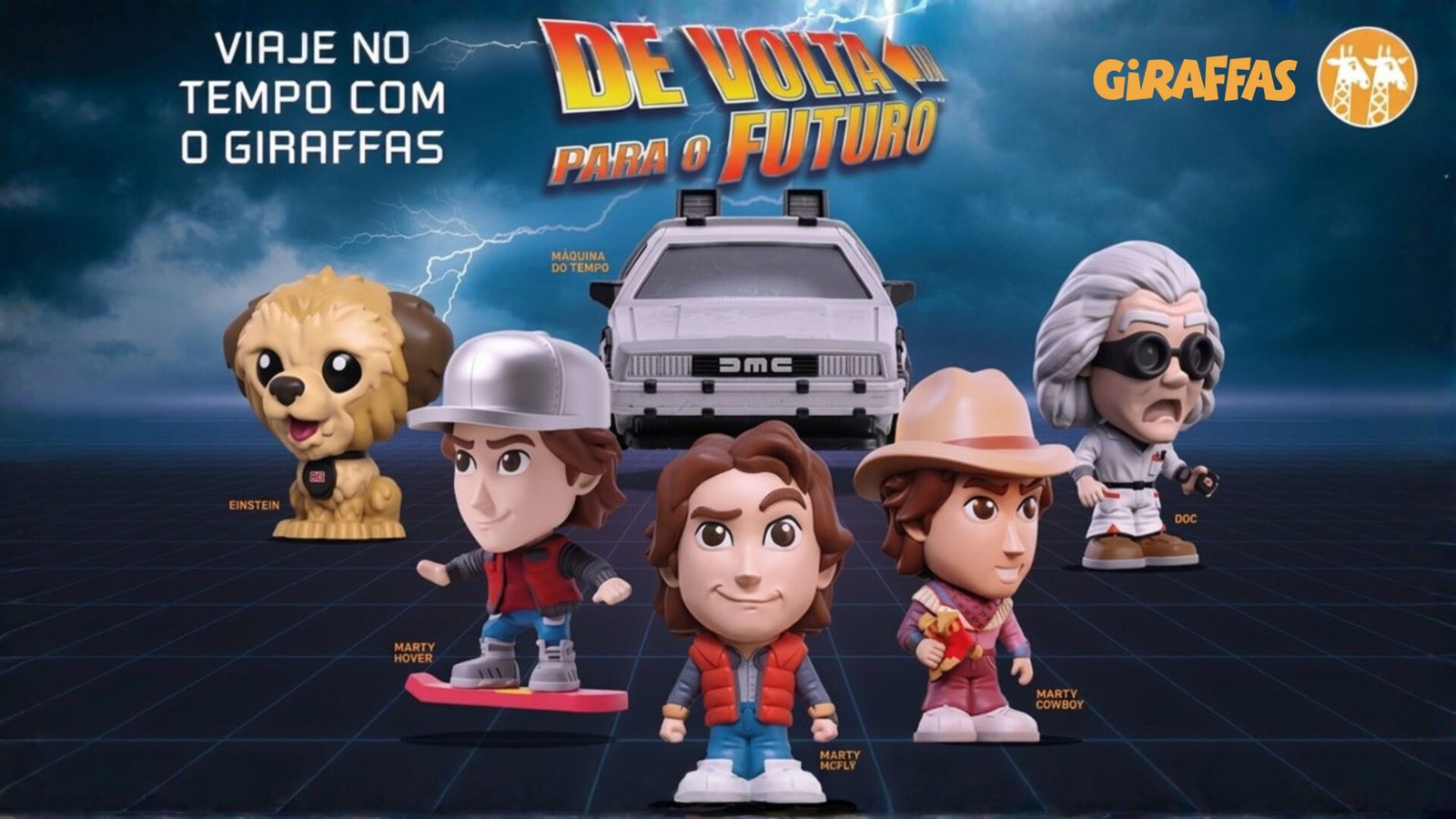 Giraffas apresenta nova coleção de GiraSurpresas da franquia “De Volta para o Futuro” com seis itens colecionáveis para fãs Giraffas apresenta nova coleção de GiraSurpresas da franquia “De Volta para o Futuro” com seis itens colecionáveis para fãs